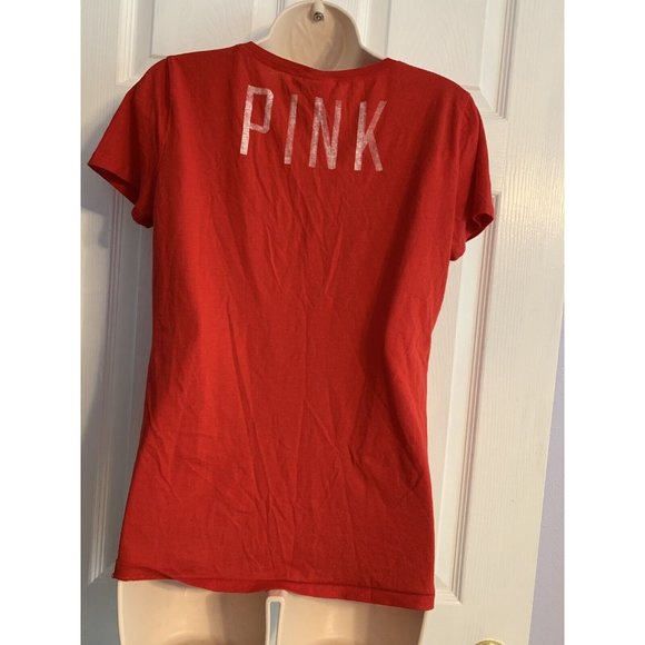 Boston Red Sox Pink Victoria Secret Shirt Size Medium Women's - Picture 3 of 4